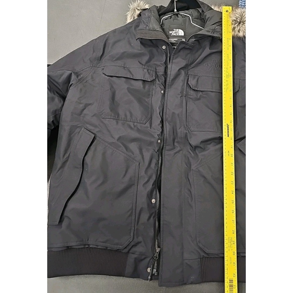 Mens The North Face Gotham III 550-Down Warm Insulated Winter Jacket - Black XXL